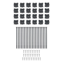 Load image into Gallery viewer, Install Bay IBCTKIT100 100-Piece 4GA to 1/0GA Modular Cable Management Clamp Set