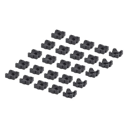 Install Bay IBCTKIT75 100-Piece 8GA to 4GA Modular Cable Management Clamp Set