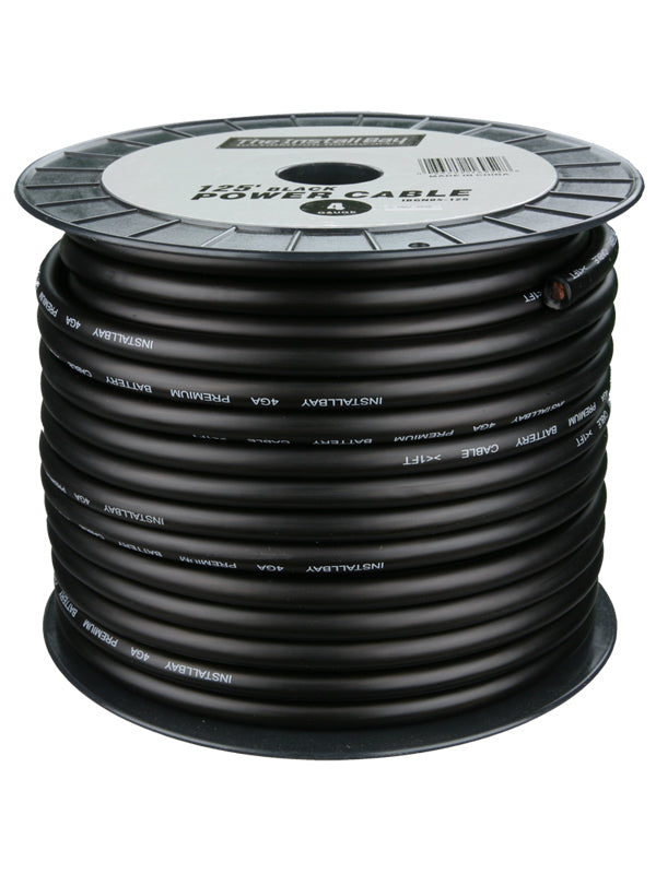 Install Bay IBGN04-125 CCA Value Line Power Cable 4 Gauge - 125 Feet