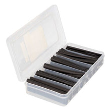 Load image into Gallery viewer, Install Bay IBHST62AB 62 Pc Dual Wall Heat Shrink Tubing Kit - 4in Assorted 3:1 Black