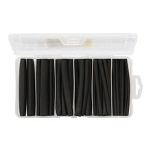 Load image into Gallery viewer, Install Bay IBHST62AB 62 Pc Dual Wall Heat Shrink Tubing Kit - 4in Assorted 3:1 Black