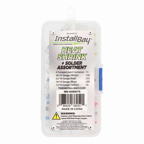 Install Bay IBK-SHSKITS 60 Piece Butt Connector Kit - Includes Solder