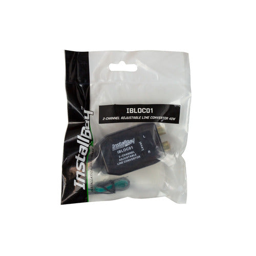 Install Bay IBLOC01 2 Channel 40 Watt Adjustable Level Converter - Each