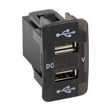 Charger l'image dans la galerie, Install Bay IBR106 Dual 2.1A USB Compatible Fits for Toyota W/Volt 2003-2015 - Retail Pack