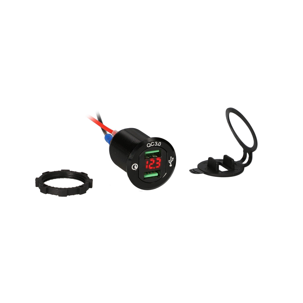 Install Bay IBR108 Dual USB LED Voltage Display