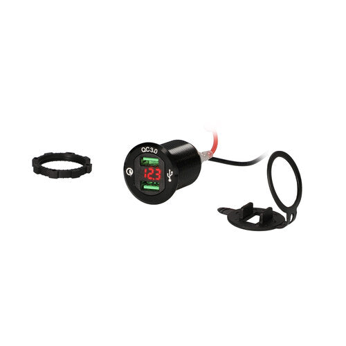 Install Bay IBR108 Dual USB LED Voltage Display
