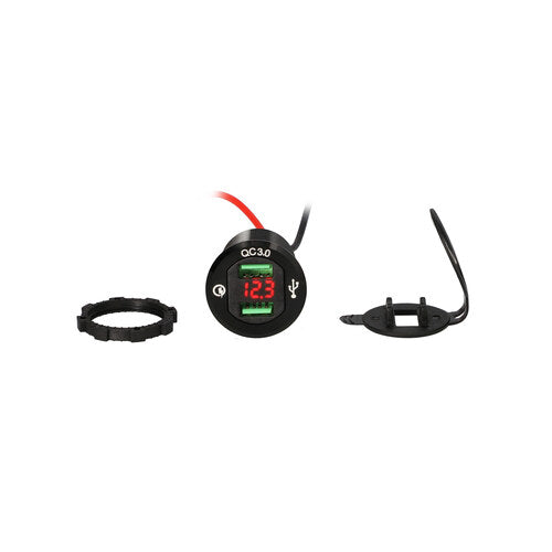Install Bay IBR108 Dual USB LED Voltage Display