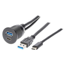 Charger l'image dans la galerie, Install Bay IBR114 USB + USB-C Charge And Data Flush Mount - Retail Pack