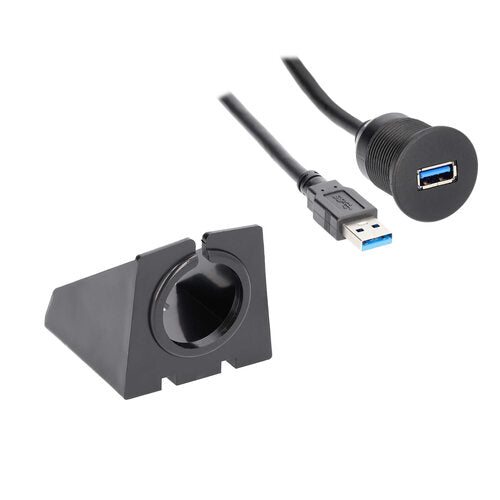 Install Bay IBR116 USB 3.0 Charge And Data Flush Mount - Retail Pack