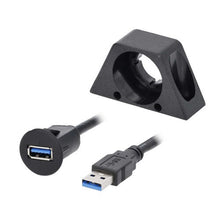 Load image into Gallery viewer, Install Bay IBR136 USB A 3.0 Female To USB A Male 3.0 1 Ft.