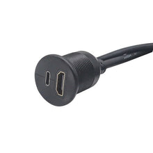 Load image into Gallery viewer, Install Bay IBR137 Input Type C/HDMI To Output Type C/HDMI "D" Ext Cable 3'
