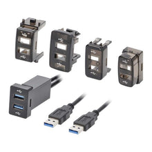 Charger l'image dans la galerie, Install Bay IBR138 USB Kit USB-A Male USB-A Female