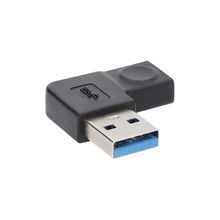 Load image into Gallery viewer, Install Bay IBR139 USB-A 3.0 To USB-C 2.0 Right Angle Adapter