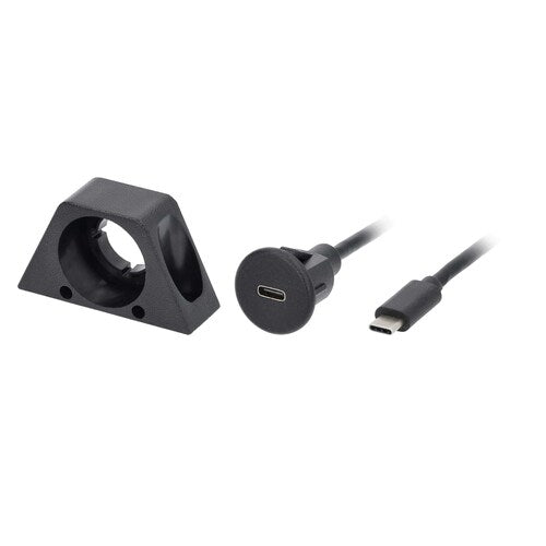 Install Bay IBR144 1-Meter Flush Mount USB 4.0 Type-C Extension Cable