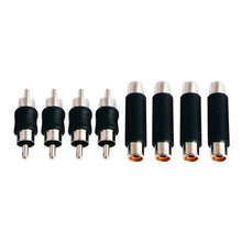 Charger l'image dans la galerie, Install Bay IBR24 Nickel Plated RCA Couplers - Retail Pack