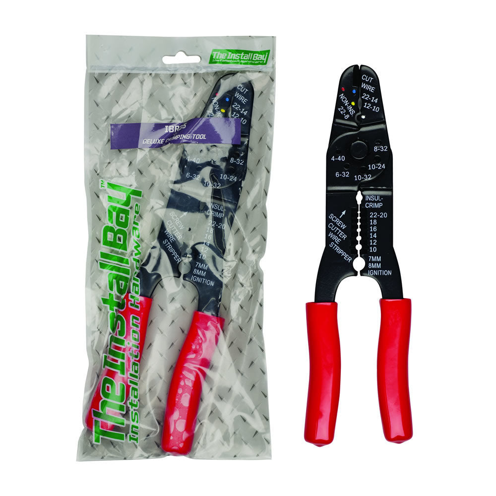 Install Bay IBR35 Deluxe Crimping Tool - Retail Pack
