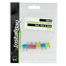 Load image into Gallery viewer, Install Bay IBR46 ATM ASSORTED FUSES 2 EA 10 /15/ 20 AMP - Retail Pack