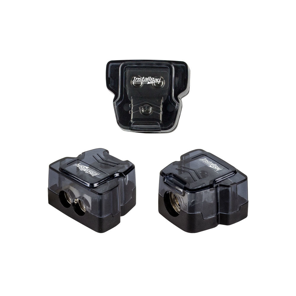 Install Bay IBR54 2 Position Power Distribution Block - Retail Pack