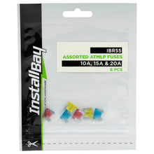 Load image into Gallery viewer, Install Bay IBR55 ATM Low Profile Fuses - 2 EA of 10/15/20 Amp - Retail Pack