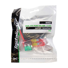 Charger l'image dans la galerie, Install Bay IBR63 Waterproof Dual ATC Fuse Holder -Up to 8GA 80 Amp- Retail Pk