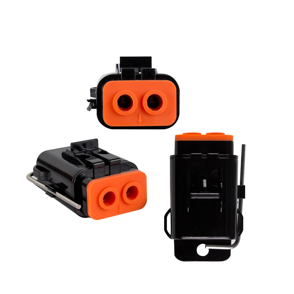Install Bay IBR63 Waterproof Dual ATC Fuse Holder -Up to 8GA 80 Amp- Retail Pk