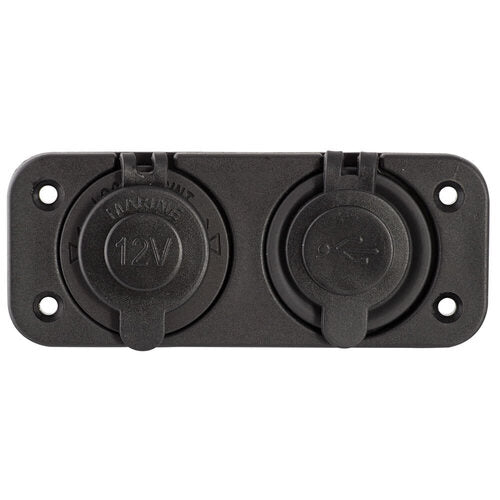 Install Bay IBR79 12V Marine and Dual USB Mount - Retail Pack