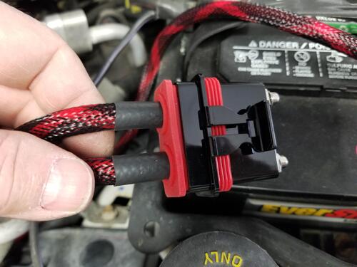 Install Bay IBR81 Waterproof Dual ATC or MINI ANL Fuse Holder 4/8GA
