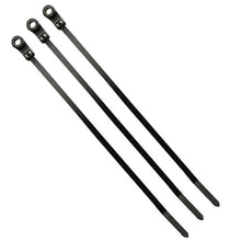 Charger l'image dans la galerie, Install Bay IBR84 Black Cable Ties 7in 40lb Mounting Head - 24 Piece Retail Pk