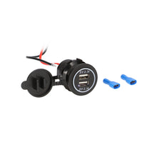 Load image into Gallery viewer, Install Bay IBR86 Dual USB Charger 4.2 Amp Flush Mount - White - Retail Pack