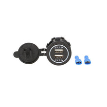 Load image into Gallery viewer, Install Bay IBR86 Dual USB Charger 4.2 Amp Flush Mount - White - Retail Pack