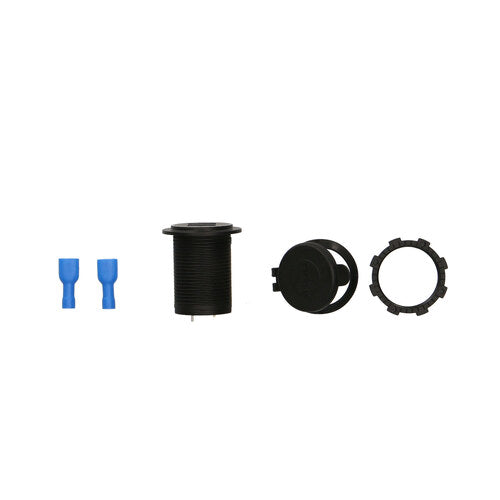Install Bay IBR87 Dual USB Charger 4.2 Amp Flush Mount - Blue - Retail Pack
