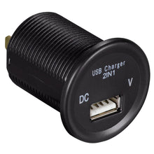 Charger l'image dans la galerie, Install Bay IBR92 USB Voltage Monitor LED Round - Retail Pack