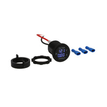 Load image into Gallery viewer, Install Bay IBR93 Voltmeter with Current Blue LED Round - Retail Pack