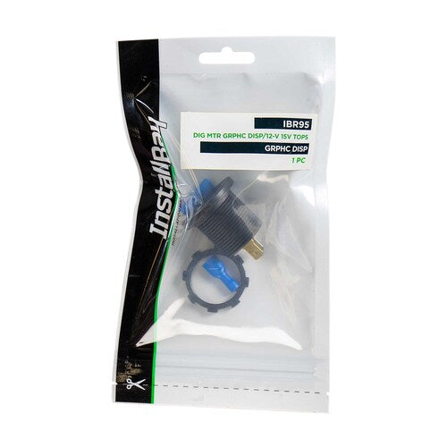 Install Bay IBR95 Digital Meter with Graphic Display 12V - Retail Pack