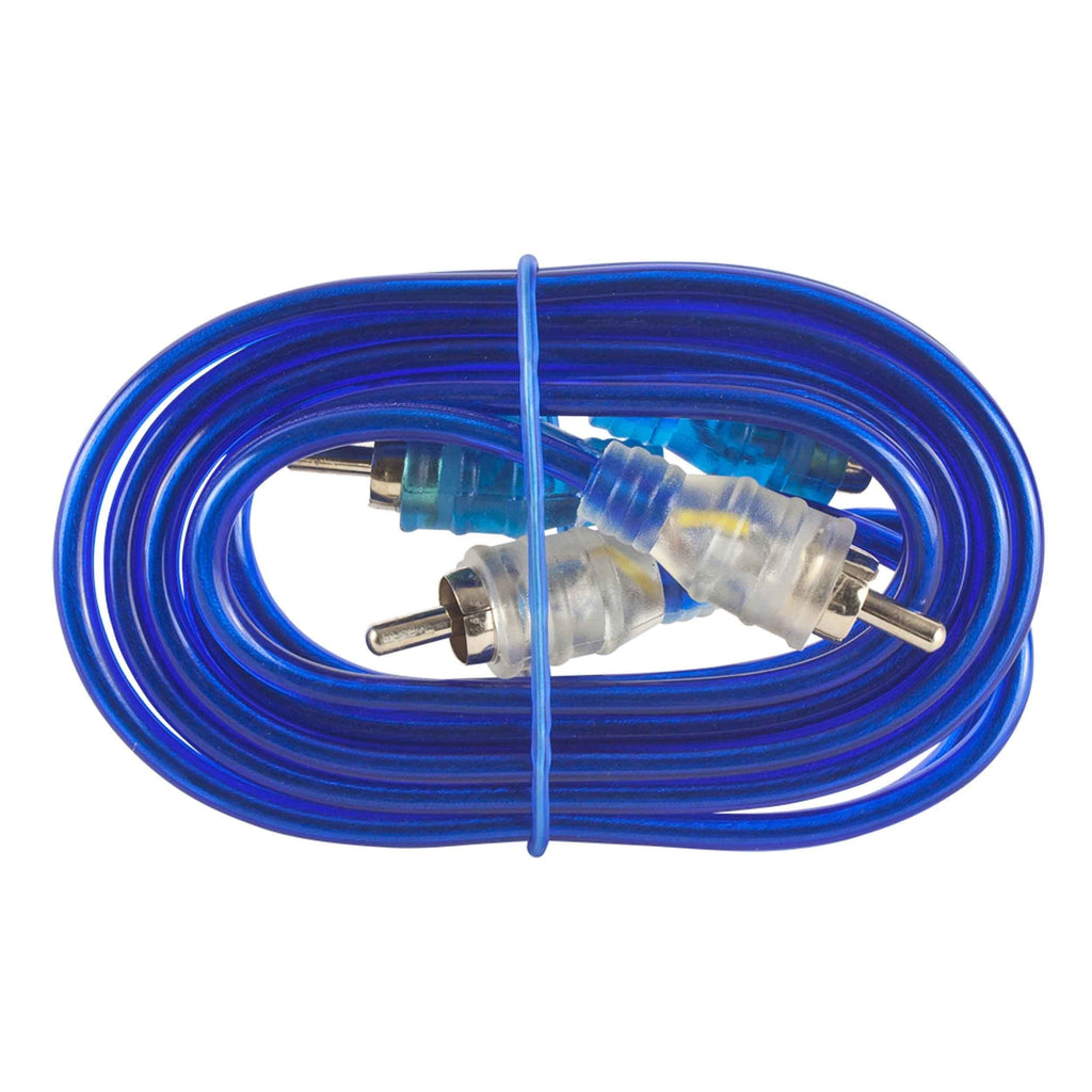 Install Bay IBRCA2M Compact End Blue RCA Cables 2 m - Each