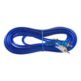 Install Bay IBRCA4M Compact End Blue RCA Cables 4 m - Each