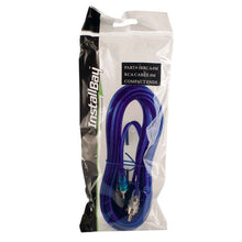 Load image into Gallery viewer, Install Bay IBRCA4M Compact End Blue RCA Cables 4 m - Each
