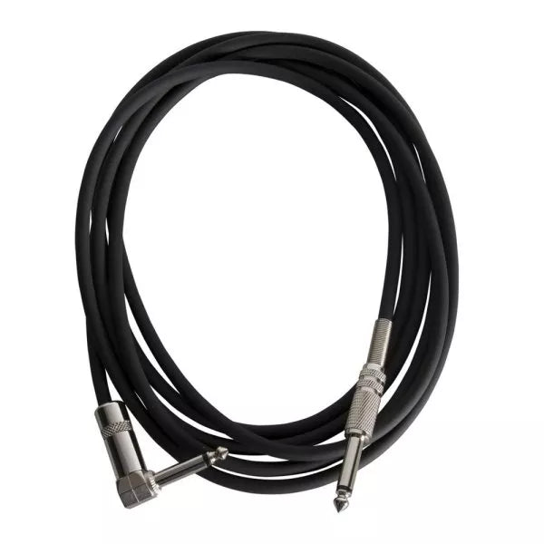 On-Stage IC-10R Instrument Cable (QTR Right Angle-QTR, 10')