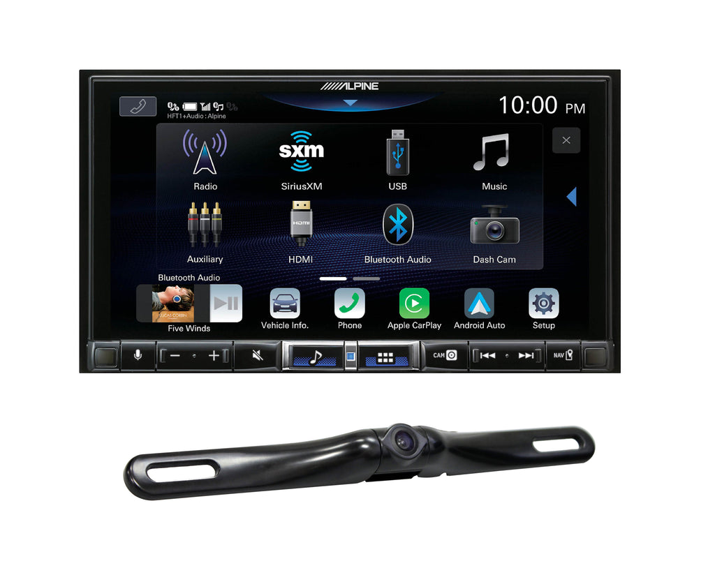 Alpine iLX-507 7" Digital multimedia receiver+Free Back Up Camera