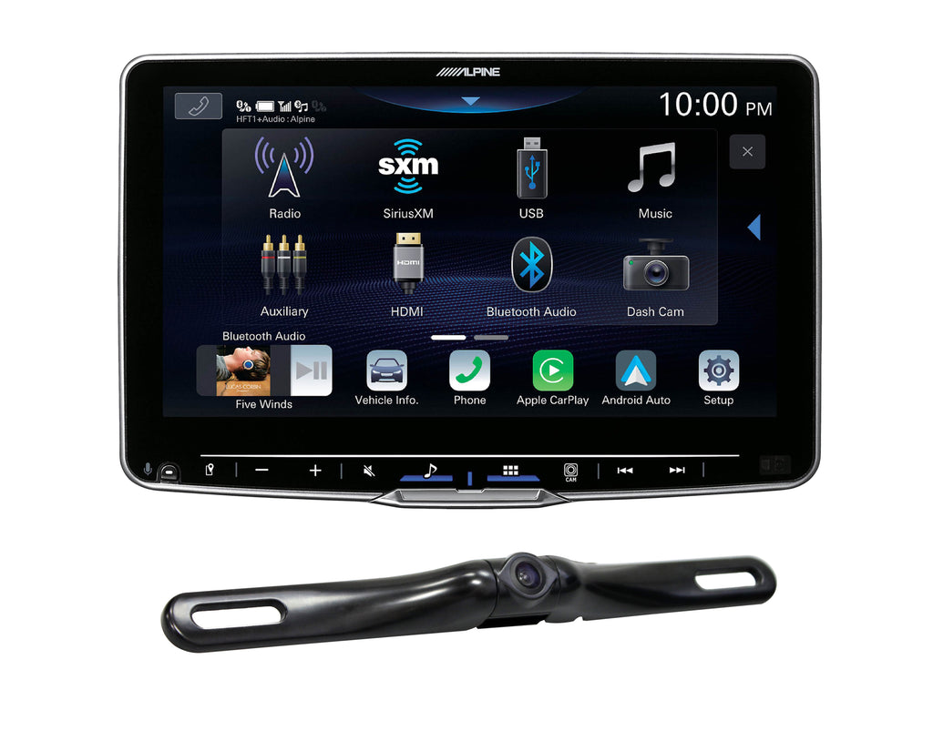 Alpine Halo 9 iLX-F509 9" Digital multimedia receiver + Free Back Up Camera