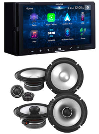 Alpine ILX-W670 Digital Indash Receiver with Alpine S2-S65C 6.5