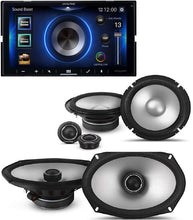 Load image into Gallery viewer, Alpine ILX-W670 Digital Indash Receiver, S-S65C Type S 6.5&quot; Component &amp; S2-S69 6x9&quot; 2-Way Coaxial Speakers