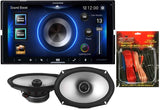 Alpine ILX-W670 In-dash Receiver & S2-S69 6x9 Speaker KIT10 Installation AMP Kit