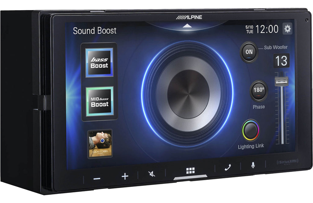 Alpine ILX-W670 Receiver, 2 S2-SB8 PrismaLink Subwoofer S2-A60M Amplifier,  KTX-LK8 Bundle