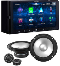 Load image into Gallery viewer, Alpine iLX-W670 7&quot; Multimedia Receiver with Apple CarPlay/Android Auto, and S2-S65C S2-Series 6.5-inch Component 2-Way Speakers Bundle