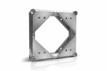 Charger l'image dans la galerie, Galaxy Stage GS-20206 6" Long 20.5" x 20.5" Spacer – Heavy-Duty Aluminum Truss Spacer with Bolt Connections