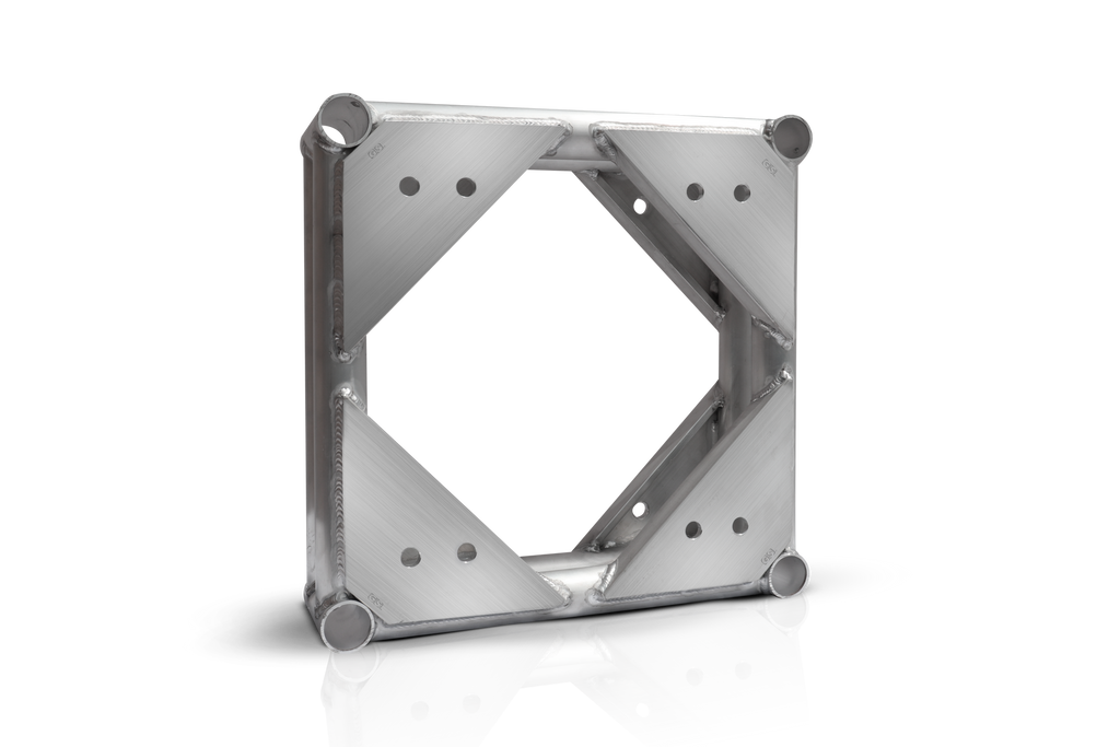 Galaxy Stage GS-20206 6" Long 20.5" x 20.5" Spacer – Heavy-Duty Aluminum Truss Spacer with Bolt Connections