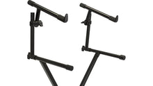 Load image into Gallery viewer, Ultimate Support IQ-X-200 IQ Series® Second tier solution for IQ-X 1000, IQ-x-2000 and stands with .788-1" diameter tubing.