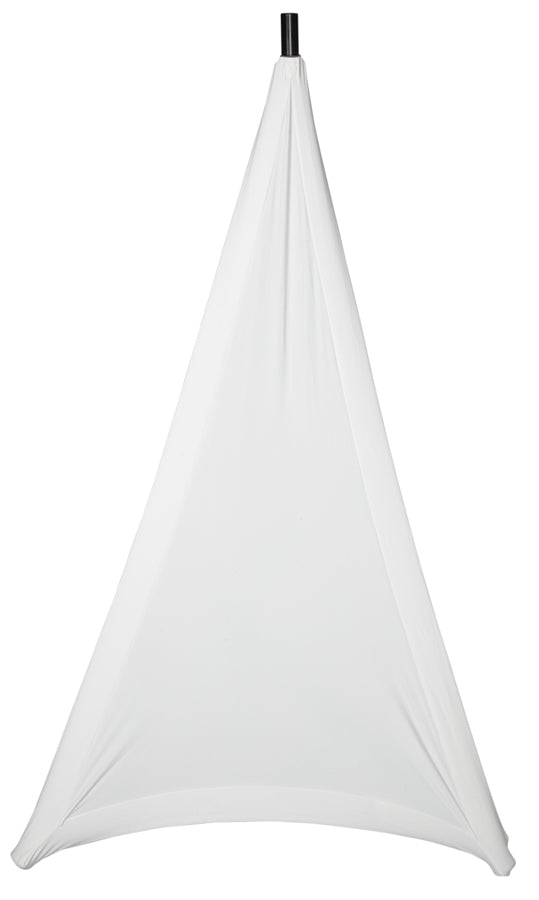 JBL Bags JBL-STAND-STRETCH-COVER-WH-1 Stretchy White Tripod Stand Cover - 1 Side