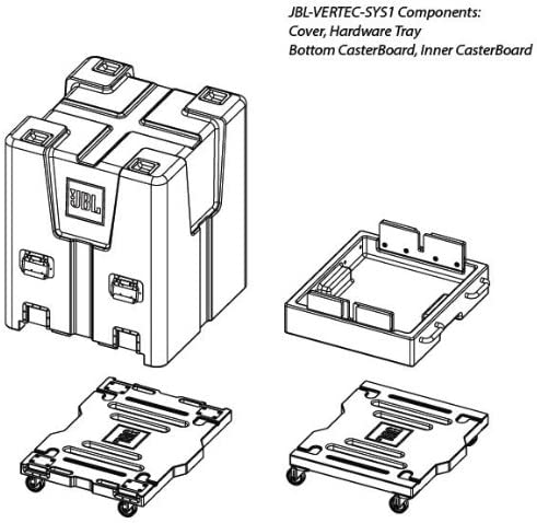 JBL Bags JBL-VERTEC-SYS1 Transport Case for Vertec Subcompact 4886/4883